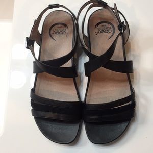 Abeo Irene Black Size 9 Sandals